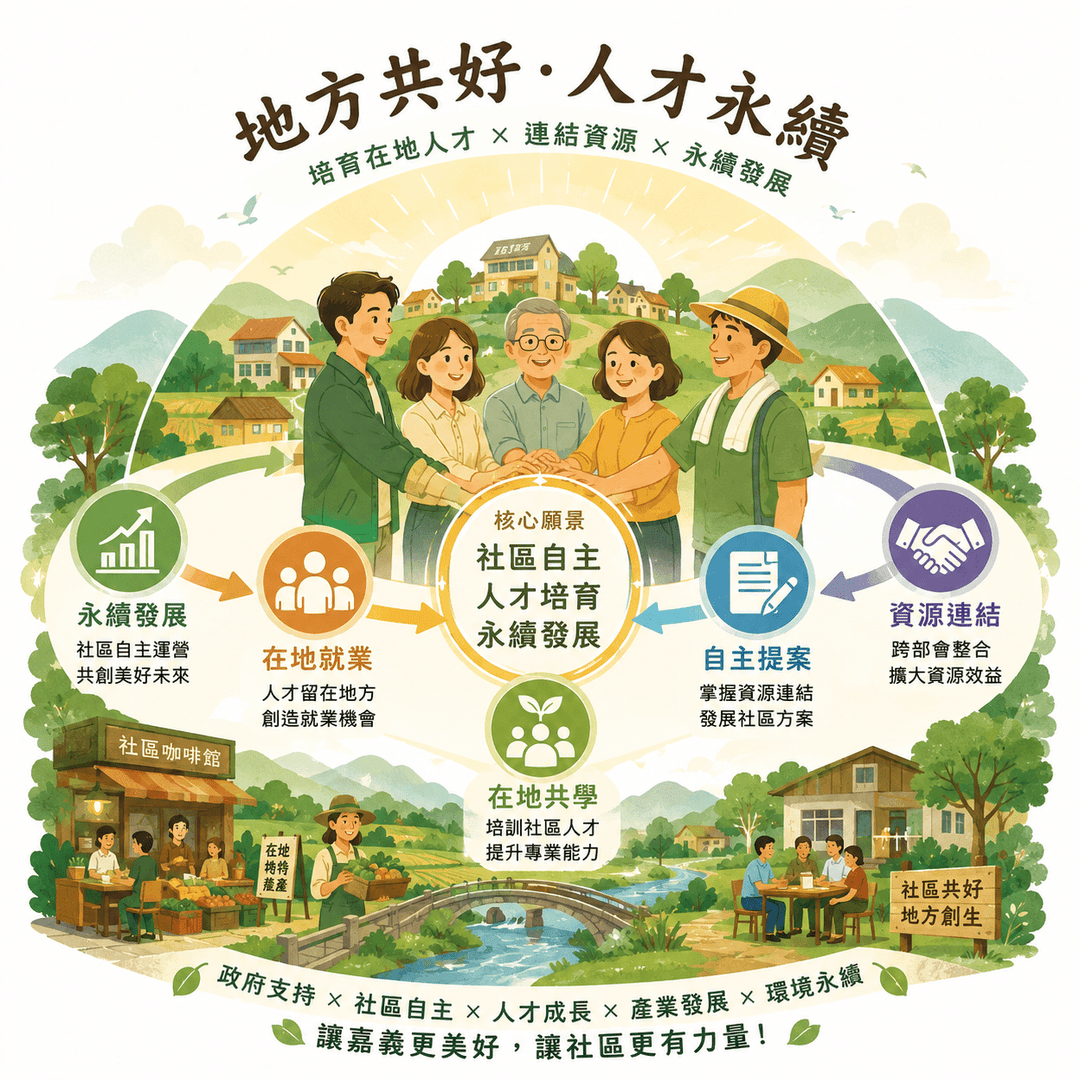 嘉義縣社區自主培力暨提案人才發展計畫
